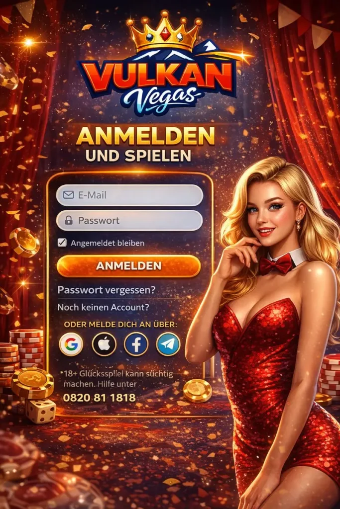 Konto im VULKAN VEGAS CASINO
